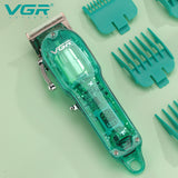Professional hair trimmer cordless barber hair clipper beard electric hair cutting machine adjustable men haircut rechargeable
