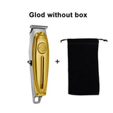 Kemei 1949 Professional Hair Clipper All Metal Men Electric Cordless Hair Trimmer 0mm Baldheaded T Blade Finish Haircut Machine