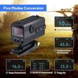 BOBLOV AK800 Riflescope Mini Tactical Outdoor Hunting Rangefinder 800m Measurement Range Finders Voice Broadcast Range Finder