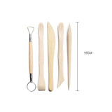 Art Supplies Polymer Clay Silicone Tools Clay Sculpting Kit Sculpt Smoothing Wax Carving Pottery Ceramic Shapers Modeling Carved
