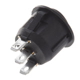10 Pcs x ON/OFF/ON 3 Position SPDT Round Boat Rocker Switch 6A/250V 10A/125V AC