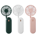 Folding Mini Handheld Fan Usb Rechargeable Hang Neck Multifunction Air Cooling For Home Outdoor Office Adjustable Small Fans