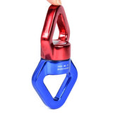 30KN Universal Ring Gimbal Ring Rotary Connector Rotational Hammock Swing Spinner Rope Swivel Connector