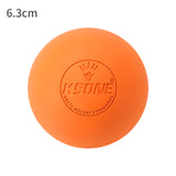Massage Ball 6.3cm Fascia Ball Lacrosse Ball Yoga Muscle Relaxation Pain Relief Portable Physiotherapy Ball Jaw Exerciser Ball