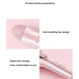 Negative ion curling iron Plasma water film technology Foldable handle design  ion curling iron