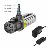 Mini Self-priming Water Pump 110V-240V with 10M Lift Max 480L/H Submersible Pump Professional for Sink Machine Cutting Machine
