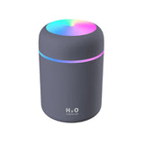 Portable 300ML Air Humidifier Aroma Essential Oil Diffuser with Romantic Lamp USB Mist Maker Aromatherapy Humidifiers for Home