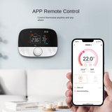 Tuya Wifi Wireless Thermostat RF433 Programmable Temperature Controller For Room Heating With Gas Boiler And Actuator