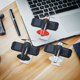 Car interior accessories solar airplane model center console decoration air freshener