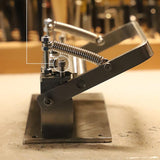 Stainless Steel  Manual Leather Thinning Machine Cowhide Material Shovel Thin Knife Tanned Belt Strap Smoothing Tool