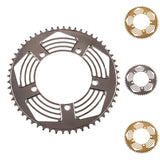 BOLANY Road Folding Bike Chainwheel 8 9 10 11 Speed Bicycle 130 BCD BMX Narrow Width Anti-Hanging Chain Crankset Tooth
