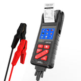 BT860 12 24V Car Battery Tester Truck Cranking Charging Test with Printer Real Time Data Storage 3.2inch Color Screen