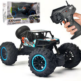 Children's Remote Control Powerful Off-Road Vehicle Oversized Four-Wheel Drive Electric Toy Car Model High-Speed Climbing
