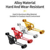 Bike Rear Derailleur Chain Mount Folding Bracket Single-Disc 2 3 6 Speed Shifter Chain Guide Holder Tensioner Bracket