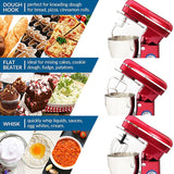 5L Chef Machine Stand Mixer Whisk Kitchen Mixer 1500W Stainless Steel Knead The Dough Cake Bread Cream Blender Food Processor