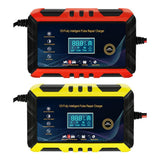Digital Car Battery Charger Fully Automatic Repair Charge For Car Motorcycle SUV Stea Battery Charger 6A 12V Fully Automatic
