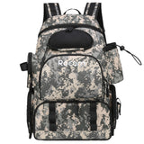 Fishing Tackle Backpack with 3 Fishing Tackle Trays Boxes Waterproof Fishing Tackle Storage Bag Organizer