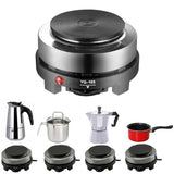 EAS-500W Mini Electric Heater Stove Hot Cooker Plate Milk Water Coffee Heating Furnace Multifunctional Kitchen Appliance Eu Pl