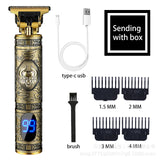 USB Electric Hair Clippers Rechargeable Shaver Beard Trimmer Professional Men Hair Cutting Machine Beard Barber Hair Cut