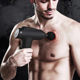 2020 New Deep Tissue Massager Gun Body Massager 6 Speeds Exercising Muscle Electric Massager Vibrator Deep Slimming Shaping