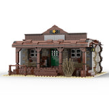 MOC City office building Fit Idea Model Streetview House Building Blocks Bricks DIY Assembly Educational Toys For Kids Gift