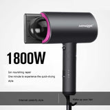 Hoodakang Folding hair dryer 1800w 110V US Plug Japan Taiwan Hair dryer European T  Shape Blower Dropshipping