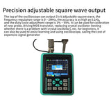 2.4inch Display Waveform Storage Multifunctional Digital Oscilloscope Car Repair Intelligent 120M Bandwidth Mini Handheld