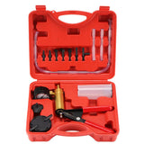 DIY Brake Fluid Bleeder Tools Hand Held Vacuum Pistol Pump Tester KitAluminum Body Pressure Vacuum Gauge Multi-functiona