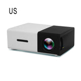 YG300 LCD LED HD Projector 1080P Home Cinema Outdoor Movie Projectors Wireless Streaming Mini Projector EU./US/UK/AU