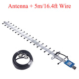 20dBi 2G/3G/4G Yagi Antenna 824-2700MHz N Female External Outdoor Antenna For GSM UMTS LTE Mobile Signal Booster Repeater