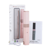 2 in 1 Wireless Curler &amp; Straightener 30s Fast Heat Hair Curling Irons Straightener Comb For Household Salon Hair Styling Tools