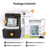 Health Care Wrist Blood Pressure Monitor Electronic Heart Rate Tonometer Pulse Rate Heart Beat Rate Device Sphygmomanometer