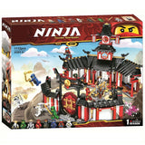Ninjagoed Legacy Monastery of Spinjitzu Building Blocks Kit Bricks Classic Movie Ninja Model Kids Toys for Children Gift 11165