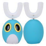 U Shaped Children Electric Sonic Toothbrush Intelligent Cleaning Toothbrush Oral Care Tool Blue 7 12 Years Old