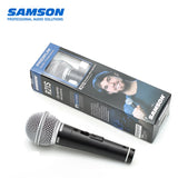 Samson R21S Dynamic Cardioid Handheld Microphone with XLR to 1/4" Mic Cable and Mic Clip