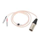 1.2m/3.9ft HiFi Cable 4 Pin XLR Male Balanced Cable Compatible for Sennheiser HD800 HD800S HD820 Headphone Cable