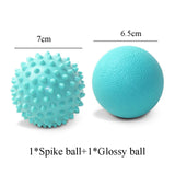 Yoga Foot Massage Ball Plantar Fascia Roller Muscle Relaxation Sports Fitness Balls Peanut Transmembrane Ball Body Exercise Set