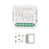 Tuya Smart WiFi Curtain Blinds Switch Module For Smart Home Rolling  Motor Wireless Remote Control Work With Google Home Alexa