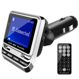 Car FM Transmitter Bluetooth Car MP3 Large Screen Display Support TF Card U Disk USB Port Charging Auto Radio