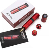 1800mAh Power Supply 12500RPM Coreless Motor RCA Converter Rotary Tattoo Pen Wireless Tattoo Machine With 2PCS Tattoo Battery