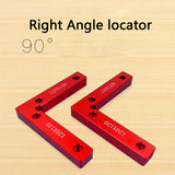 2pcs Tools Carpenter Aluminium Alloy Squares Lightweight Corner Positioning 90 Degree Woodworking