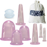 4/9pcs Set Vacuum Silicone Cupping Cup Anti Cellulite Cupping Massage Dehumidification Suction Cup Face Body Massage Pain Relief