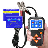 KW650 Car Battery Tester Automatic Charger Diagnostic Tool 6V 12V Car Battery Tester For Motorcycle Electric Vehicle Boat