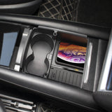 Car Universal Mobile Phone Wireless Charger Cup Holder for Tesla Model S X, Charging Pad, Anti-skid pad