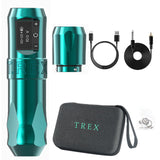 Brand New LCD Wireless Tattoo Pen Machine With Rechargeable Battery Power Coreless Rotary Motor For Permanent Makeup Artist