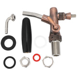 G5/8 Thread Adjustable Beer Tap Faucet Stainless Steel Bronze Color Equipment for Home Bar Restaurants Growler Brewing Tool
