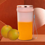 Mini USB Rechargeable Juice Blender Protable Blender Shaker Vegetable Fruit Mixer Maker Water Cup for Home Office Travel