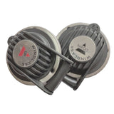 2pcs 3" Marine Boat Anchor Windlass Deck Foot Switch Heavy Duty Covered DC12/24V