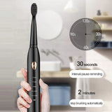 Smart Sonic Toothbrush Adults Electric Toothbrush USB Rechargeable 4 8 Tooth Brush Heads Oral Nozzle For Toothbrush Dental Sound