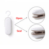 Mini Heat Sealer Portable Package Sealing Machine Vacuum Food Sealer Plastic Bag Packaging Machine Kitchen Storage Accessories
